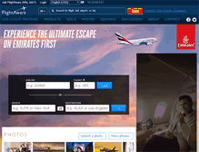 Tablet Screenshot of flightaware.com