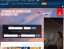 Tablet Screenshot of fr.flightaware.com